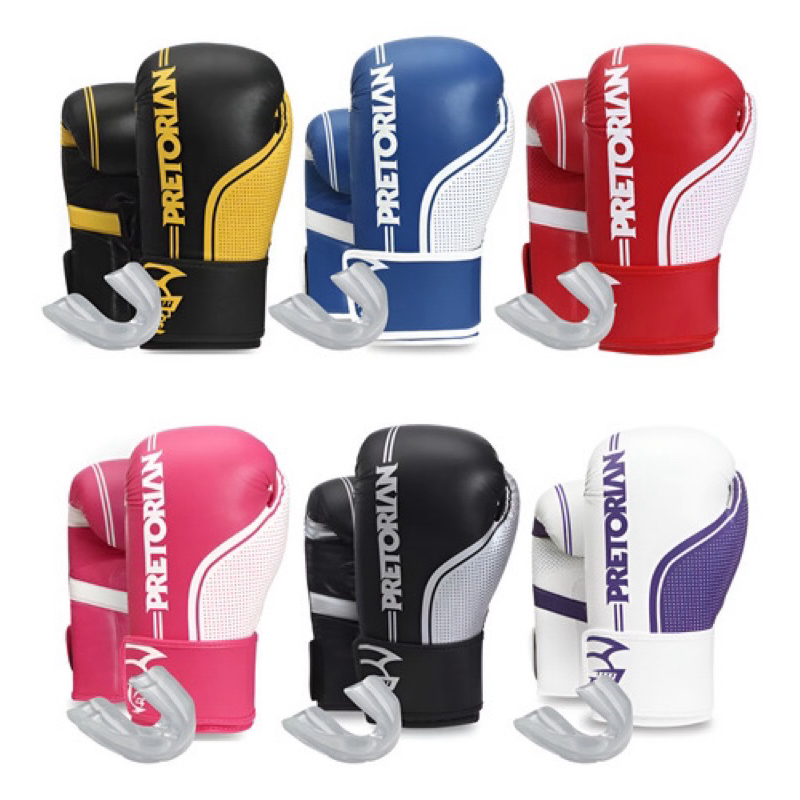 Kit Luva de Boxe Naja Pretorian Boxe Muay Thai Artes Marciais Profissional