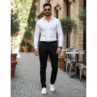 Calça Masculina Sport Fino com lycra 38 ao 48 Linha Premium em Oferta na Shopee