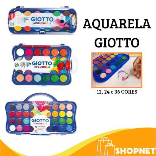 Estojo de Aquarela 12 Cores: Onde Comprar | BuscaProdutos