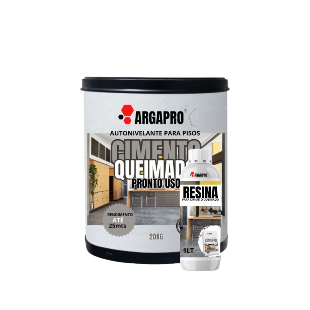 kit Cimento queimado direcionado argapro