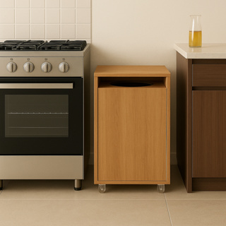 Capa Para Botijão - Esconderijo giratório para Gás MDF Branco Preto Amadeirado em Oferta na Shopee