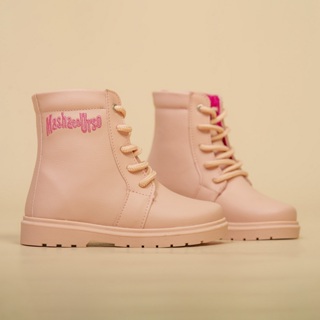 Botinha Infantil Coturno Menina Masha e Urso Moda Blogueira em Oferta na Shopee