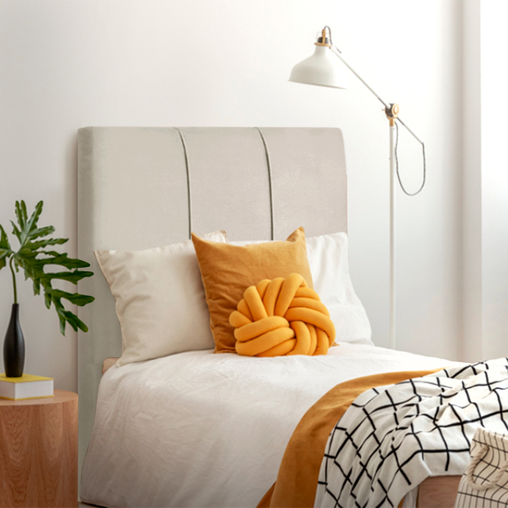 Cabeceira Cama Box Solteiro 90cm Liz Veludo em Oferta na Shopee