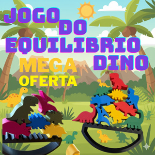 Jogo Tetris equilíbrio dino desafio ideal para tirar as crianças da tela em Oferta na Shopee