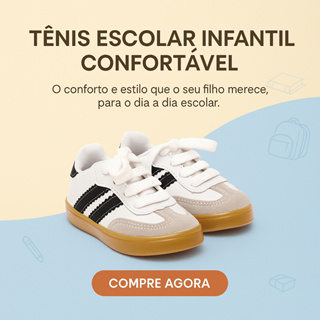 Tênis Baby Sambinha Menino -  Conforto e Estilo 20 ao 27 – Mãe, garanta já o Sambinha do seu bebê! em Oferta na Shopee