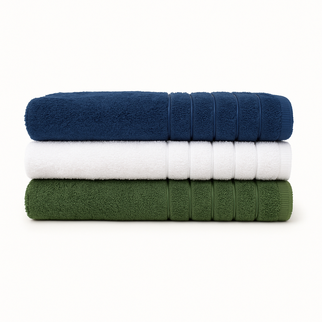 Kit 3 (Três) Toalhas Banho Orteu 100% Algodão Grande 70cm x 130cm 400g em Oferta na Shopee