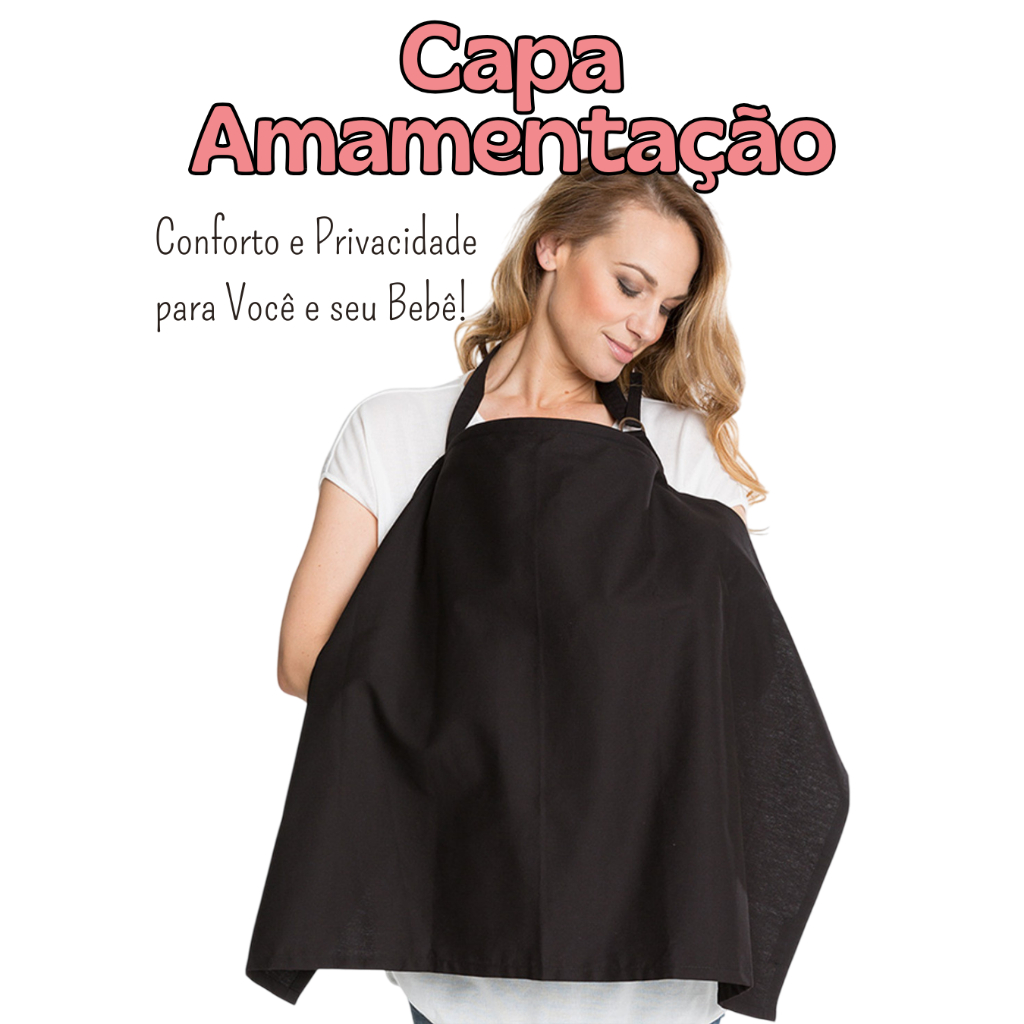 Capa de amamentação - Privacidade para amamentar
