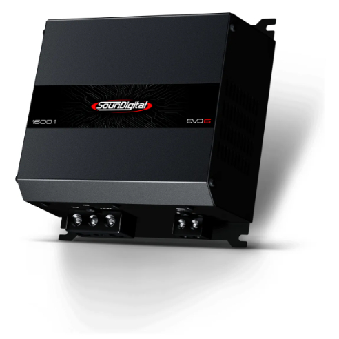 Detalhes do Modulo Amplificador Soundigital Evo 6 1600.1 1 Canal 2 Ohms Preto