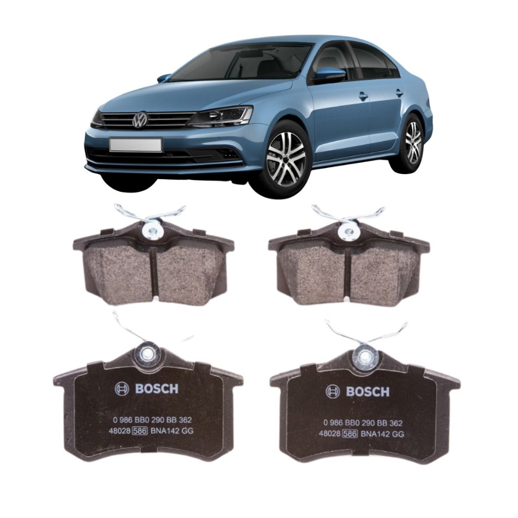 Pastilha Freio Jetta Traseira 2014 2015 2016 2017 em Oferta na Shopee