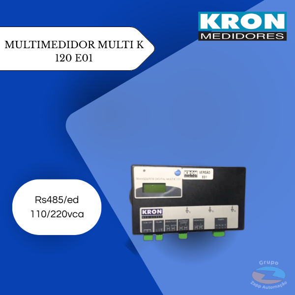 Multimedidor Multi K 120 E01 Rs485/ed 110/220vca