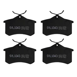 4 Pastilha de Freio t-cross virtus golf audi Saveiro Nivus