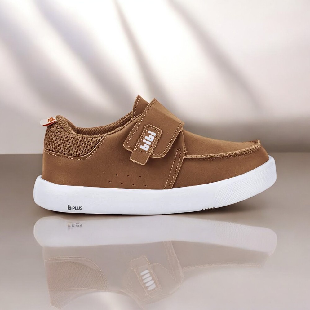 Tênis Infantil Bibi Agility Mini Versátil Anatômico Modelo Atemporal Menino Fechamento Aderente