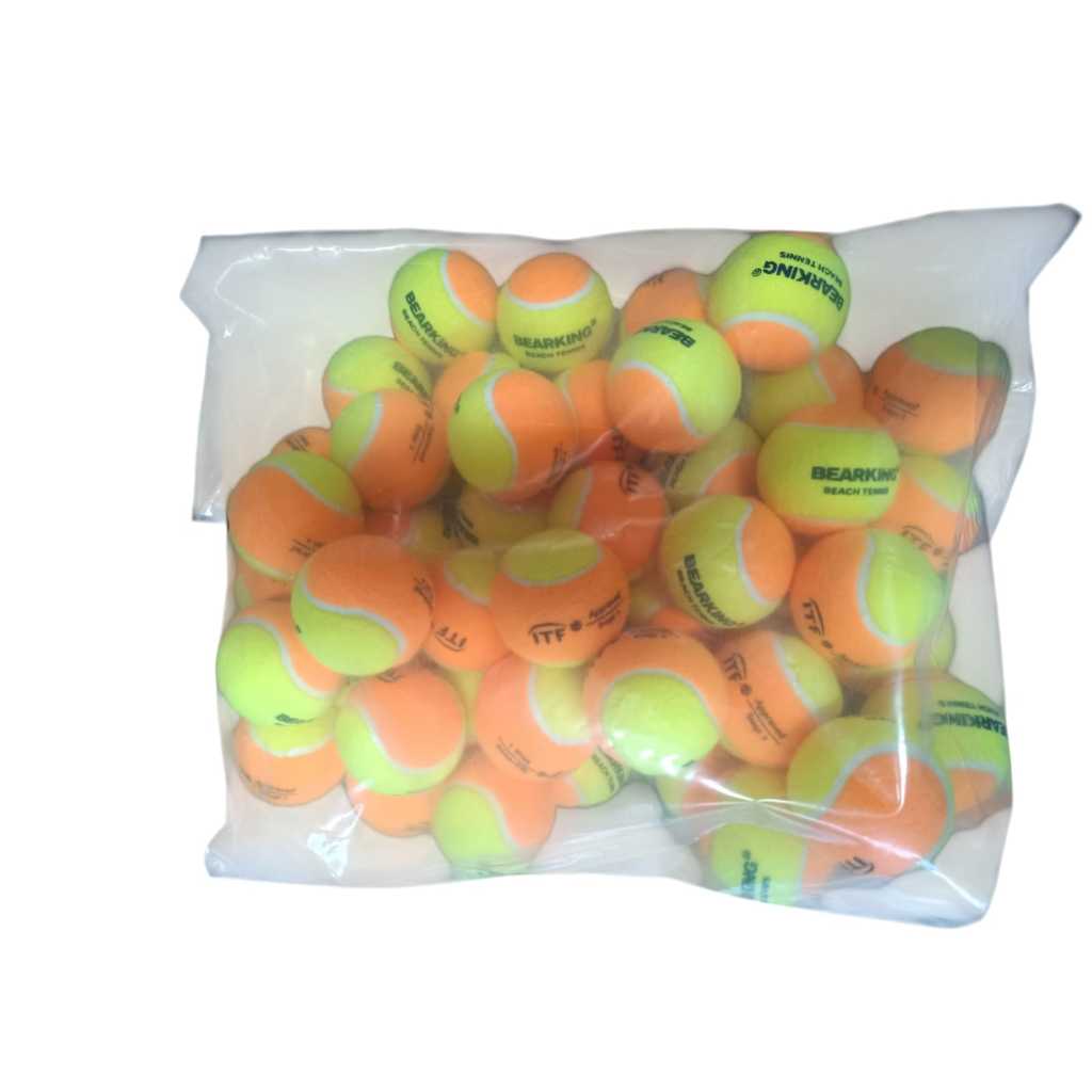 30 Bolas de Beach Tennis Bolinha Profissional Feltro e Borracha de Qualidade