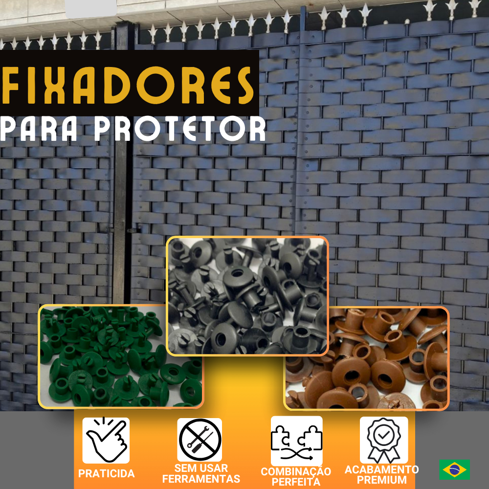 20 Fixadores para protetor de portão