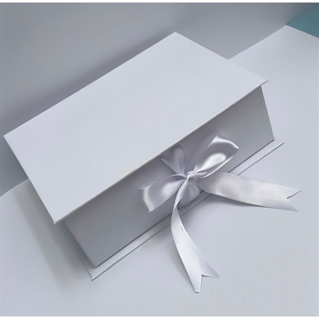 2 caixas de presente 25x20x10, caixa cartonada, caixa branca