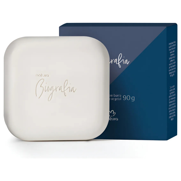 Natura Biografia Sabonete em Barra Cremoso Corporal 1 Unidade 90g V:05/27