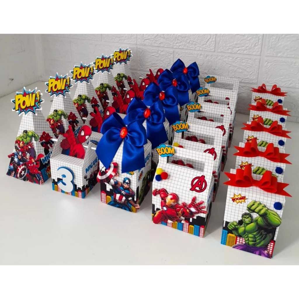 KIT PERSONALIZADO VINGADORES