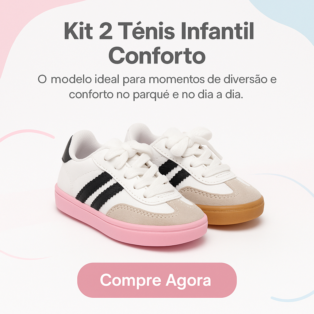 Kit 2 Tênis Baby Sambinha Unissex  Conforto e Estilo 20 ao 27 – garanta já o Sambinha do seu bebê! em Oferta na Shopee