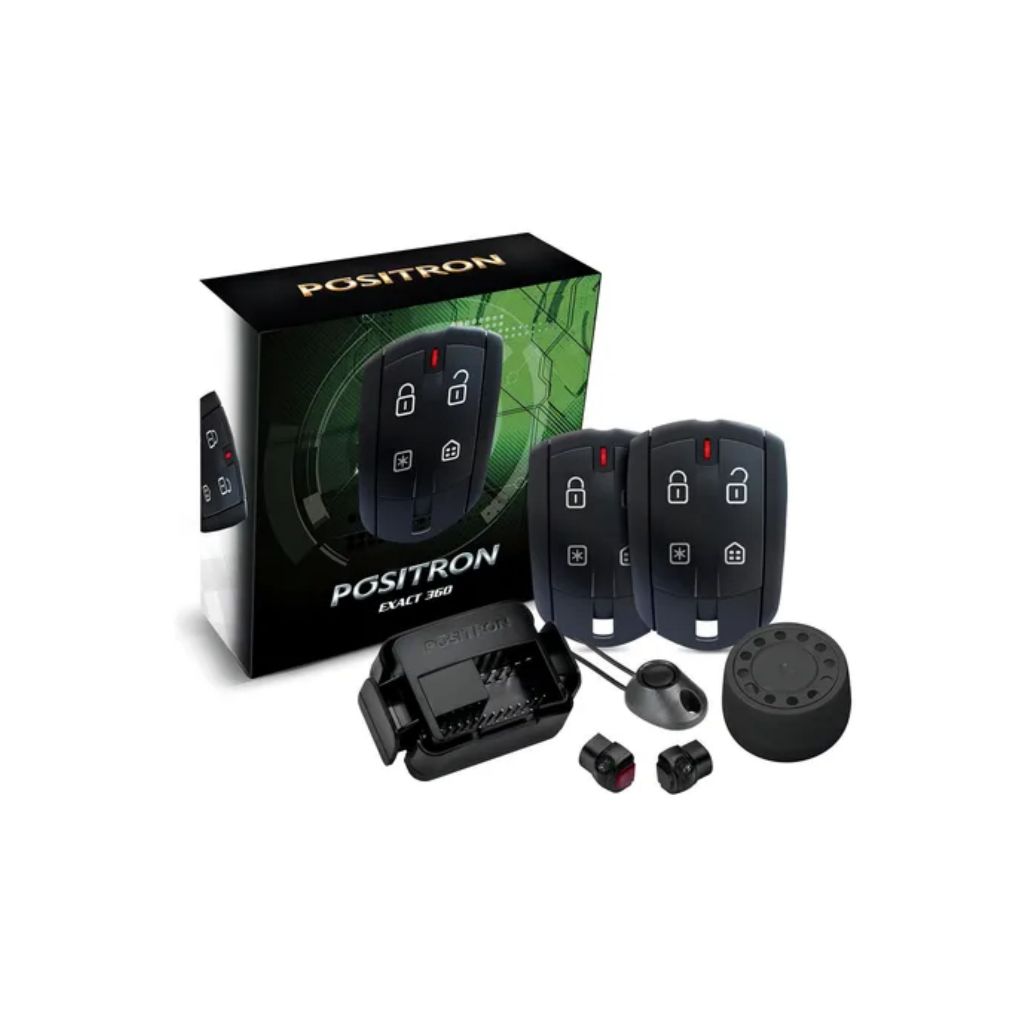 Alarme Automotivo Universal 2 Controles Pósitron Exact 360
