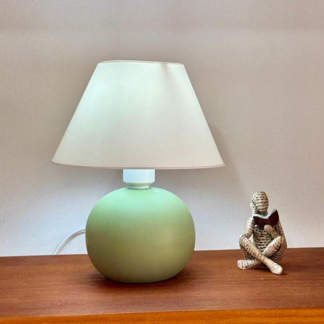 Abajur Luminária de Cerâmica Artesanal Lançamento Exclusivo Luminária de Mesa Quarto E Escritório