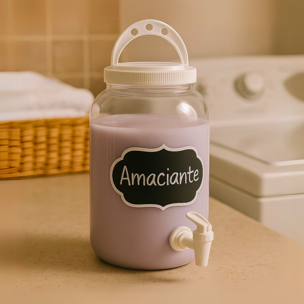 Suqueira De Plastico Branca Com Lousa + Alca 3600ml