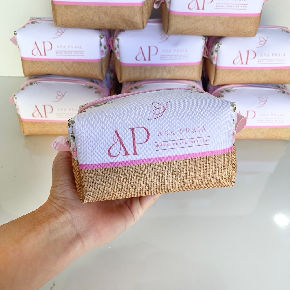 2 Necessaire Box P Personalizada Aniversário Lembrancinhas