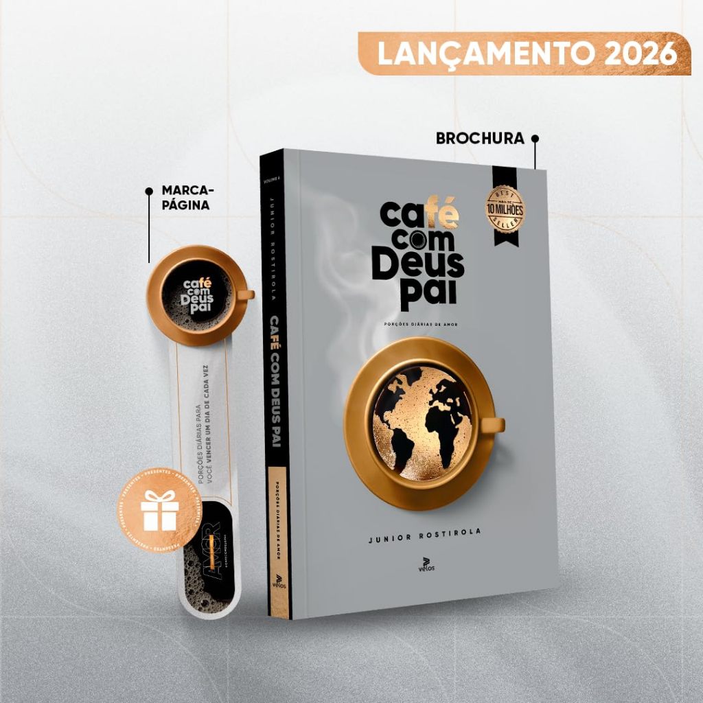 Café com Deus Pai - Volume 6: Porções Diárias de Amor Capa comum – 29 setembro 2025