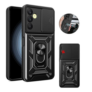 Capa Capinha Proteção Nível Militar C/ Suporte e Proteção de Câmera Para Samsung Galaxy S24 Plus