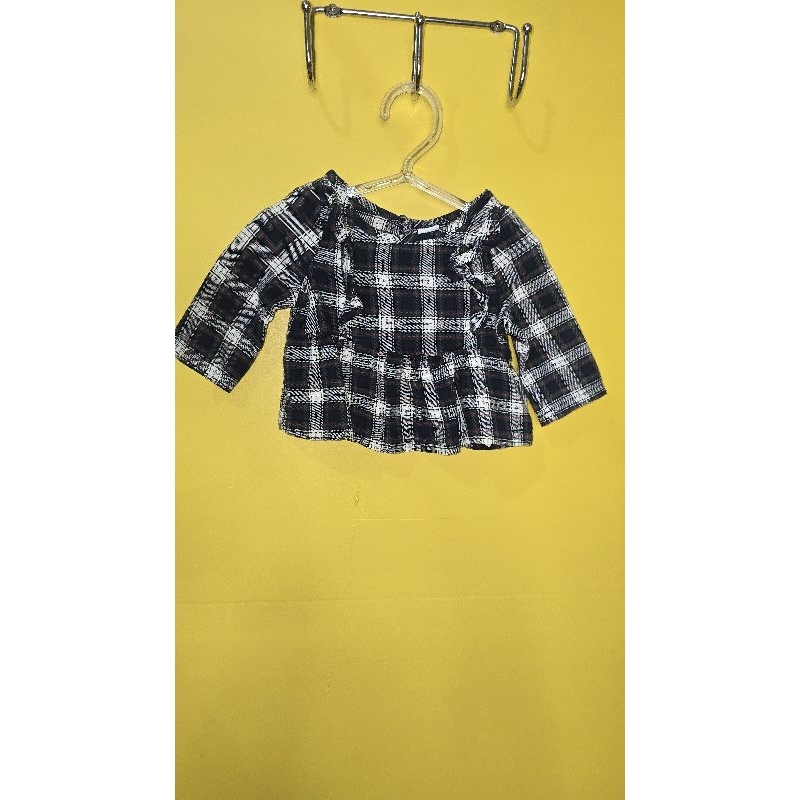 Blusa infantil baby GAP, 0–3 meses