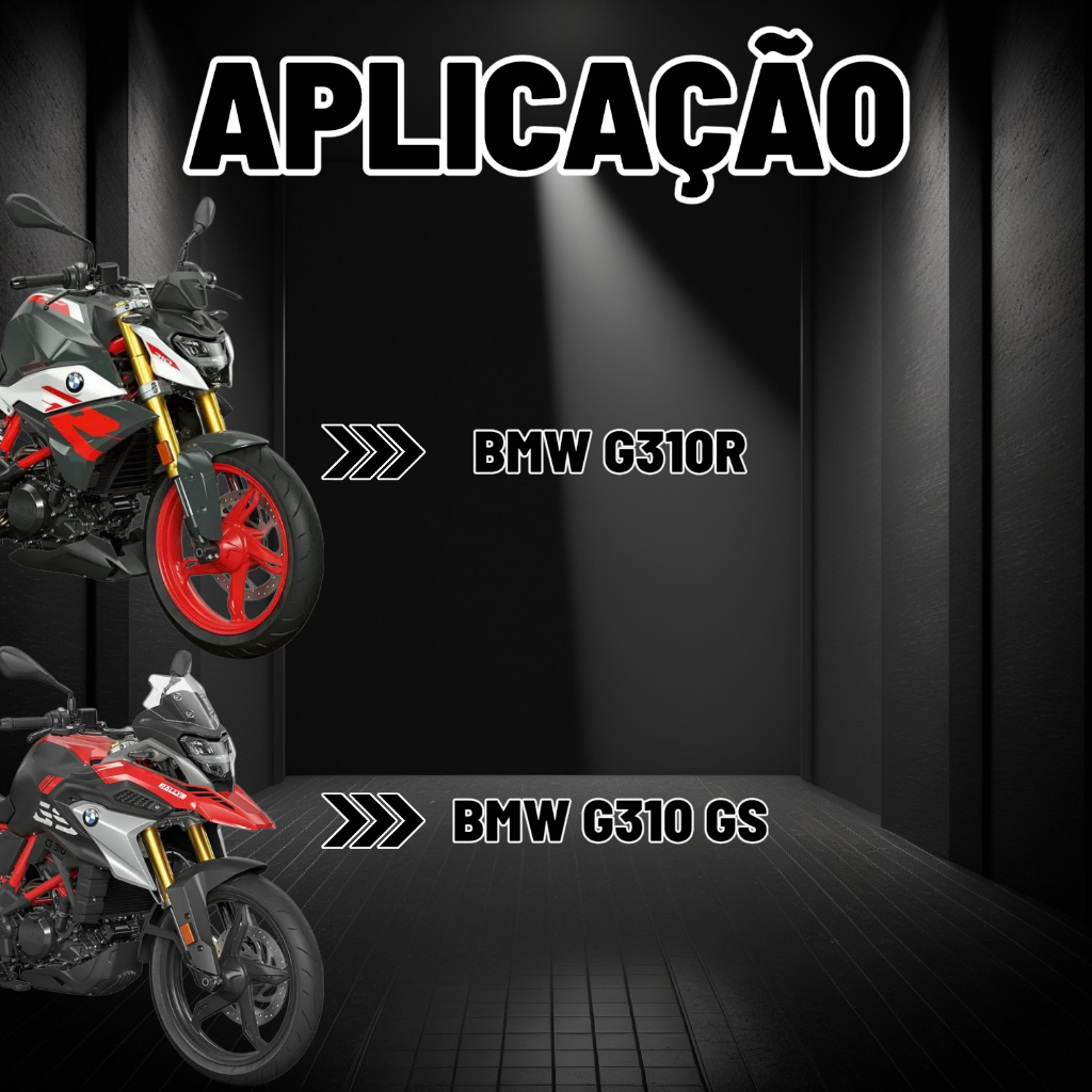 Pastilha De Freio Traseiro Bmw G310 Gs G310 R — imagem 2 de 2