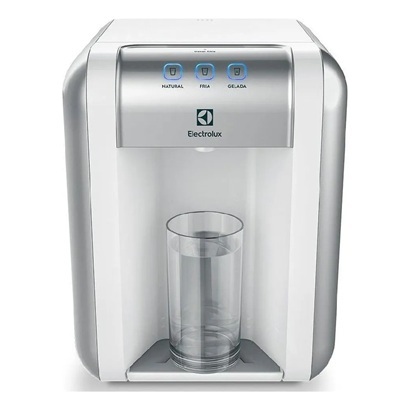 Bebedouro Purificador De Água Electrolux Branco/Prata Pe11b Bivolt Com Filtro
