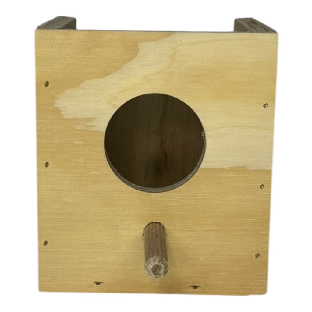 Ninho para Passaro Passarinho Manon em Madeira em Oferta na Shopee