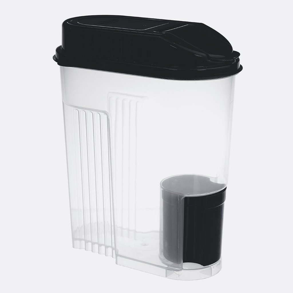 Dispenser Sabão Em Pó Com Tampa Dosadora Lavanderia Amaciante Sabão Líquido/Pó 2KG