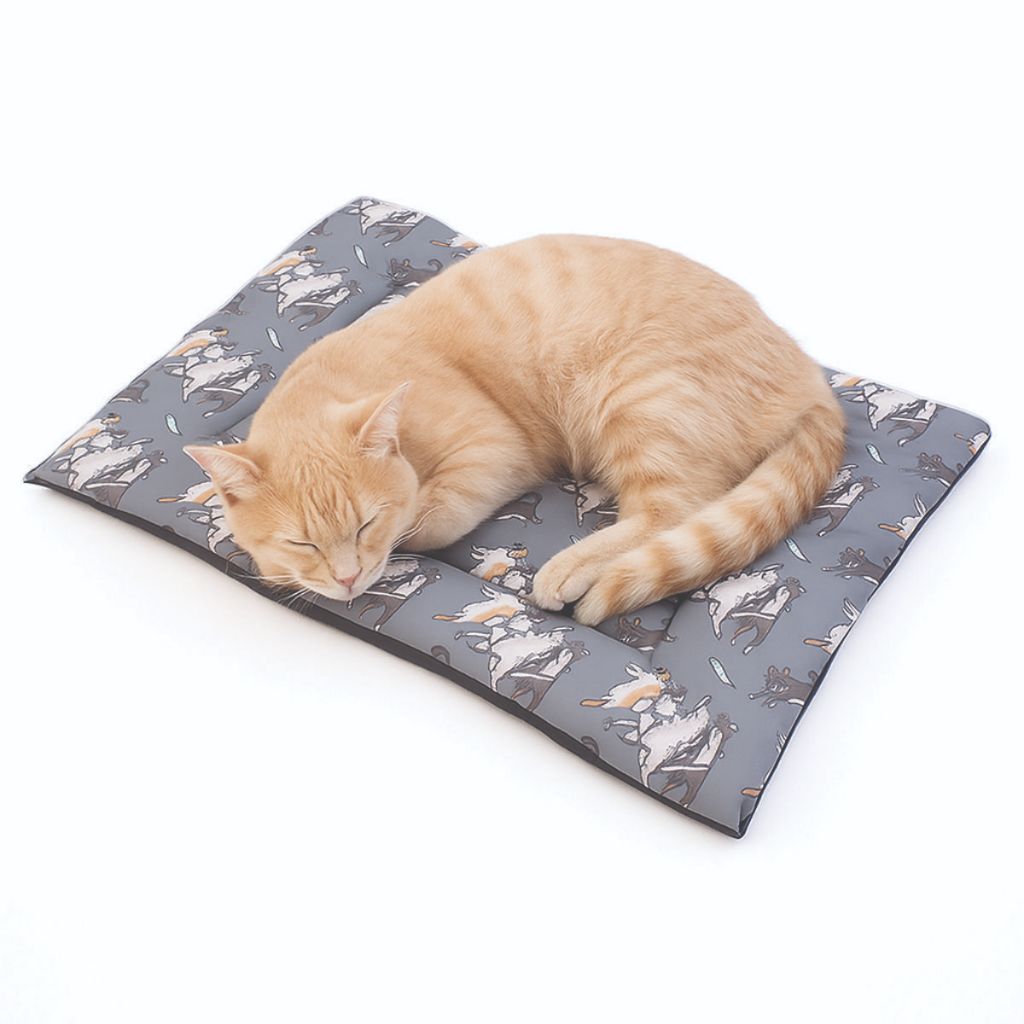 Cama para Cachorro Colchonete Pet 65 x 45 x 3 Ideal para Viagens Casinha para Cães e Gatos