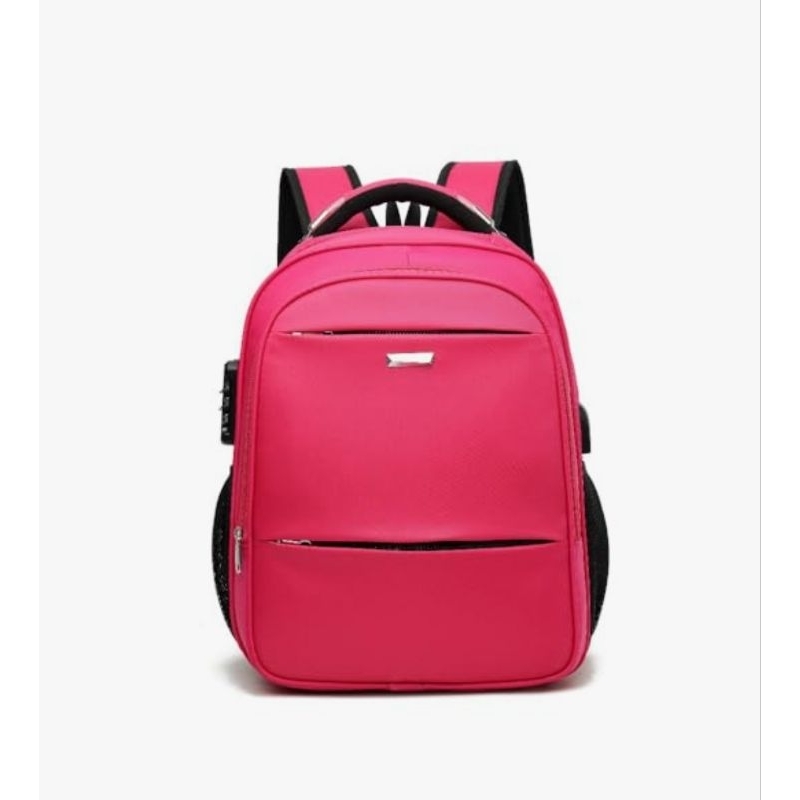 mochila feminina escola e dia a dia com cadeado TI promoção barato vários Compartimentos