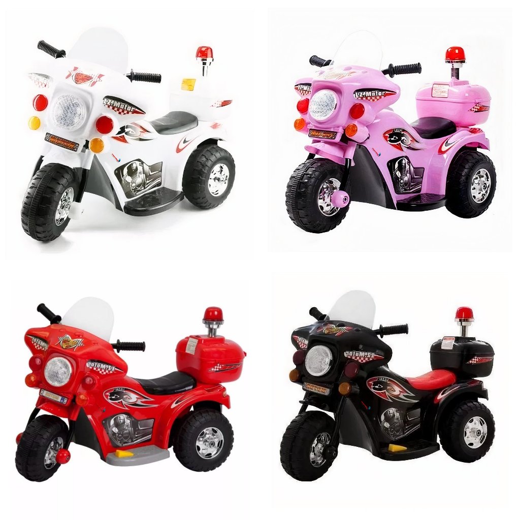 Moto Elétrica Infantil 6V Bateria Recarregável Com Luz e Som Diversão Segura Para Crianças em Oferta na Shopee