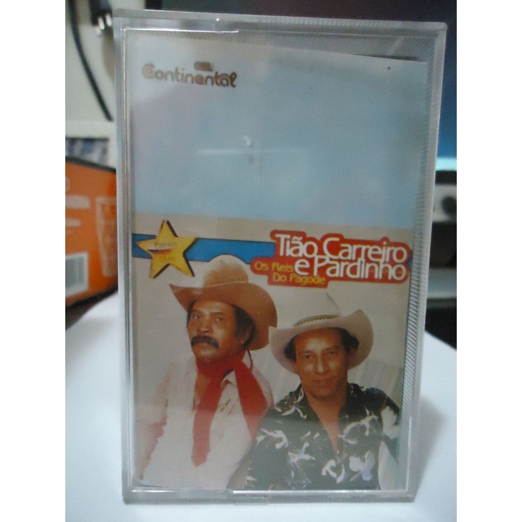Fita Cassete K7 - Tiao Carreiro e Pardinho - Os Reis do Pagode