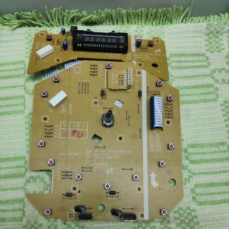 placa painel frontal som Samsung mx j 640 cód AH41-02763A