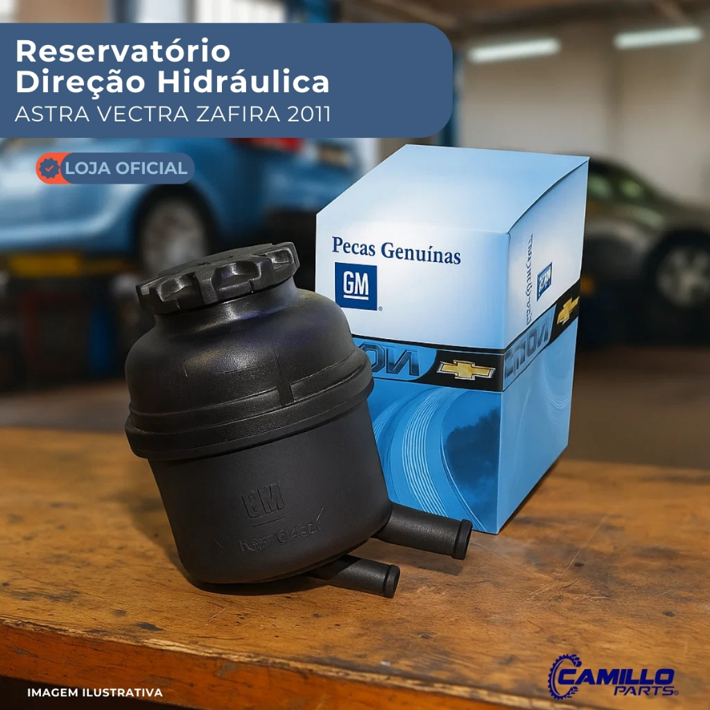 Reservatório Óleo Direção Hidráulica Chevrolet Opala Caravan Omega Silverado 1987 A 1998