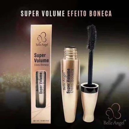 Rímel máscara de cílios super volume Efeito Boneca Belle Angel o rímel mais