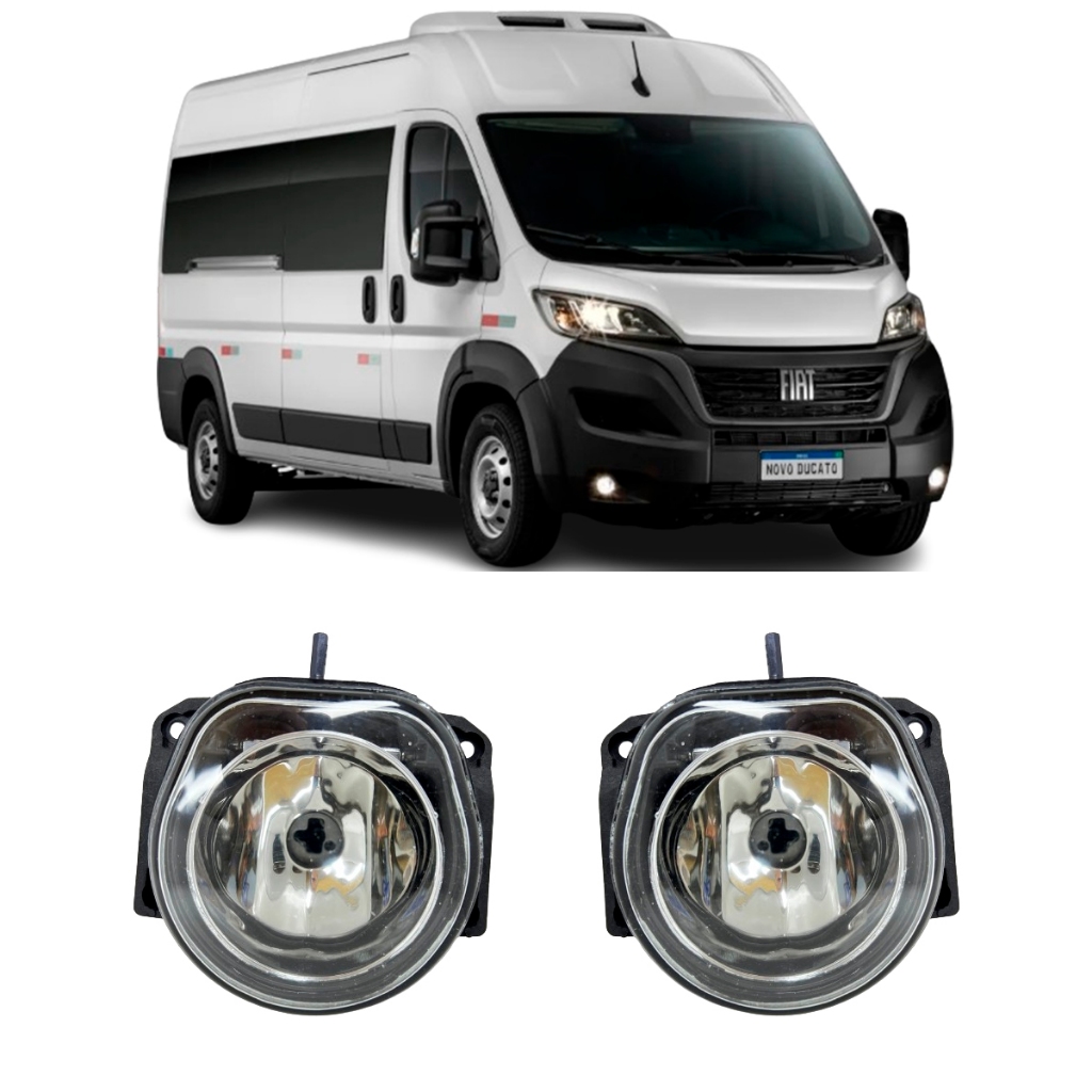 Farol De Milha Neblina Fiat Ducato 2005 A 2017 em Oferta na Shopee