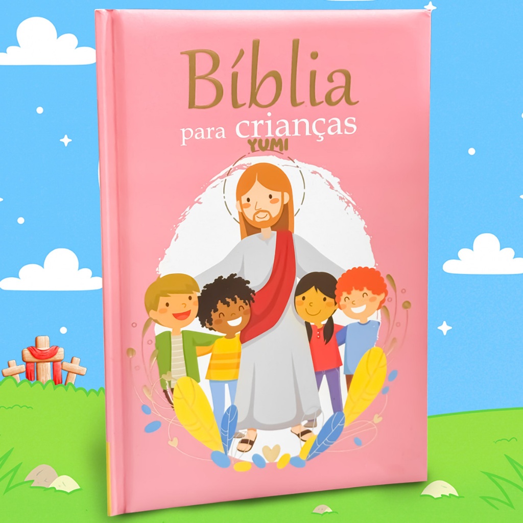 Livro A Bíblia Sagrada Para Crianças Completa Com Animações + Capa Dura Cristã Envio Rápido em Oferta na Shopee