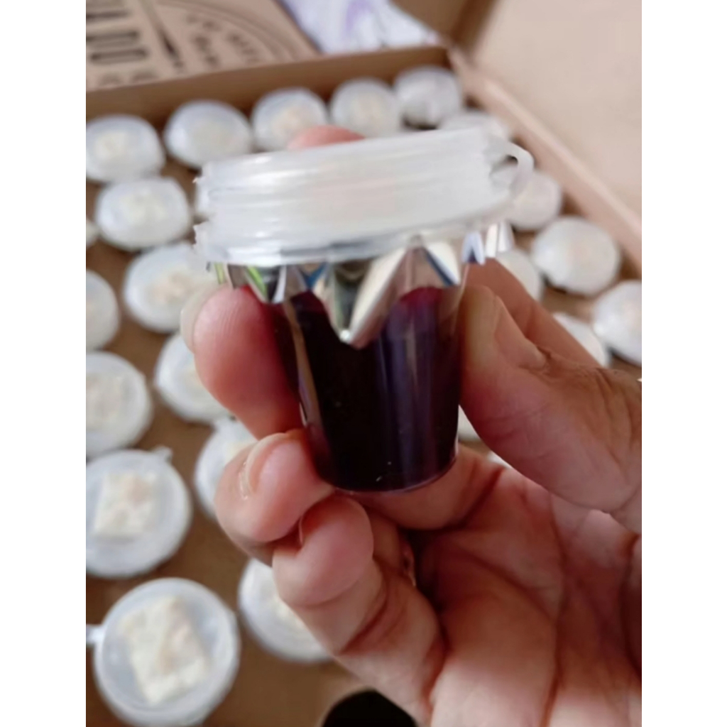 Cálices Santa Ceia Premium Suco de Uva Integral + Pão Azimo Tampa Tipo Estojo Cx 48 Unidades