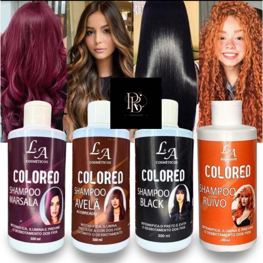 Shampoo Tonalizante Colored 100% Natural Super Indicado em Oferta na Shopee