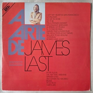 DISCO DE VINIL LP - JAMES LAST – A ARTE DE JAMES LAST (1989)