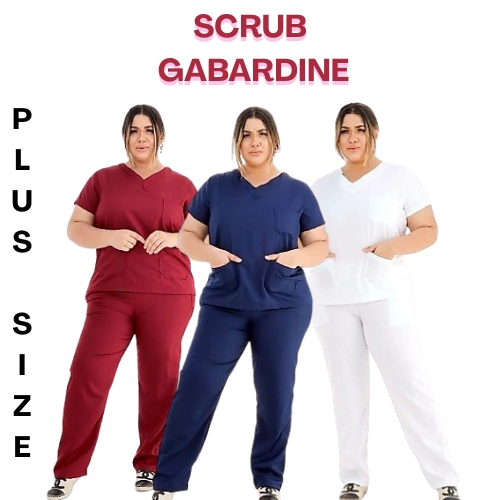 Pijama Hospitalar Scrub Conjunto Em Gabardine Pijama 10