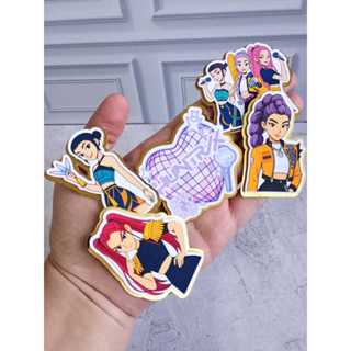 Apliques 3D Guerreiras, Lembrancinhas Huntrixx em Oferta na Shopee