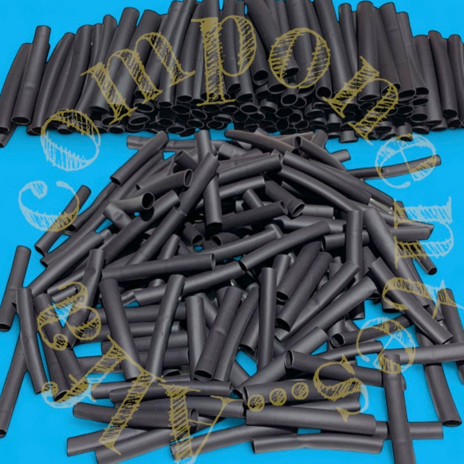 termo retrátil espaguete kit com 410 pçs Diâmetro 1.5mm, 2.5mm, 4.0mm, 4.5mm, 6mm, 7.5mm, 9.5mm — imagem 2 de 2