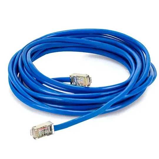 Cabo De Rede Ethernet Modem Internet Sinal Conexão Azul CFTV RJ45 Vários Tamanhos A Escolha TOP