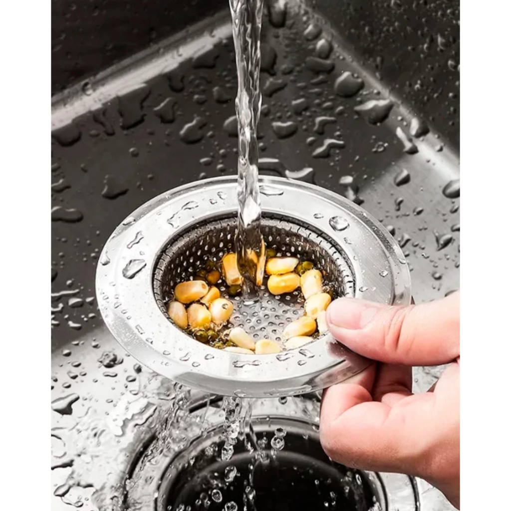 Kit 15 Ralinhos Ralos para Pia ou Tanques Aço Inox com Borda 7cm - Ideal para Válvulas
